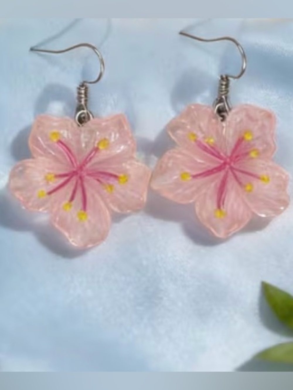 💎4/$24💎Pink Flower Dangle Earrings